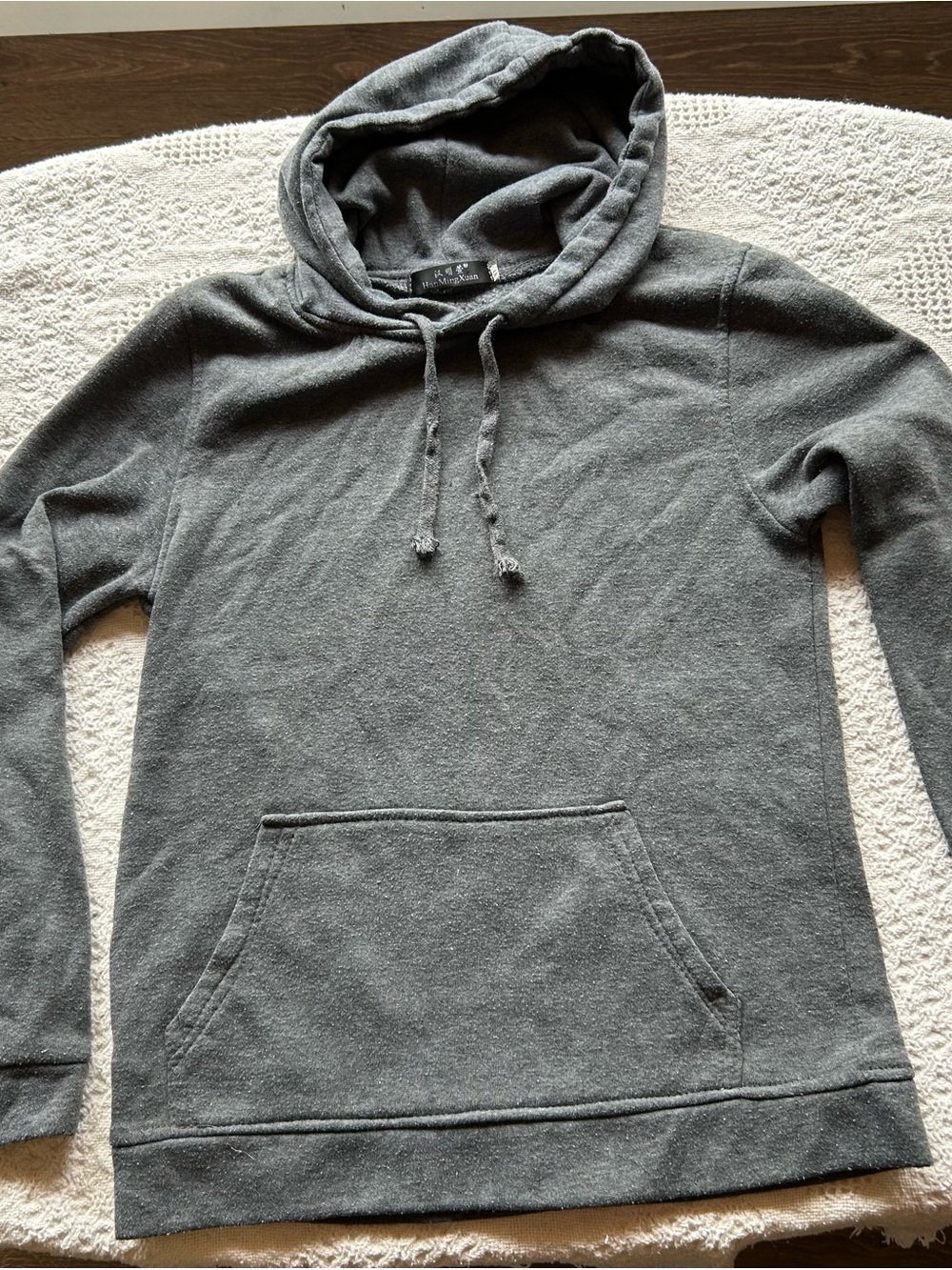 Kids Cozy Gray Hooded Sweatshirt - Casual Pullover